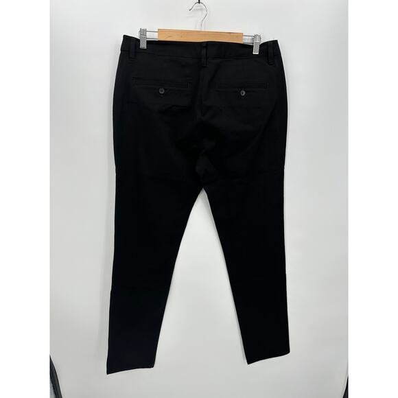 True Classic Men Black Slim Fit Pants Size 34x34 Casual Everyday Minimal Stretch - Picture 2 of 7